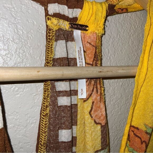 NWT Free People Hot Tropics Tank Mango Combo size S - Picture 6 of 8